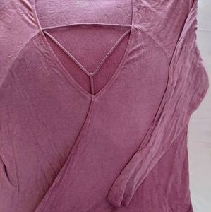 Distressed American eagle soft and Sexy Wrap tee